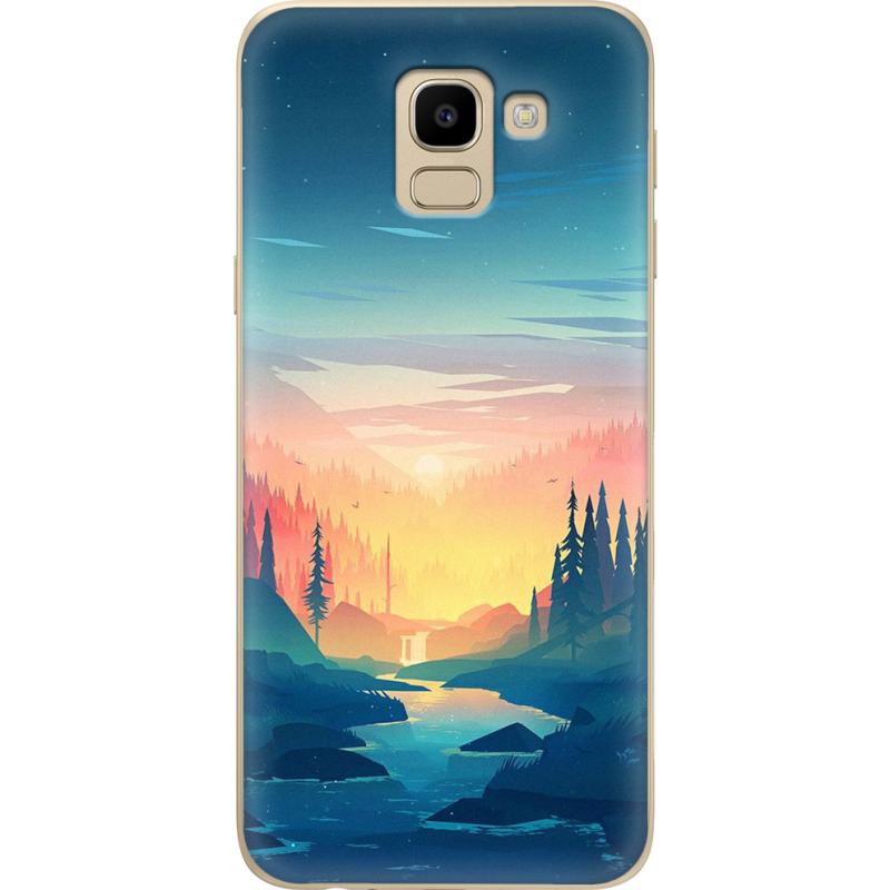 Чехол U-print Samsung J600 Galaxy J6 2018 