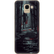 Чехол U-print Samsung J600 Galaxy J6 2018 Forest and Beast