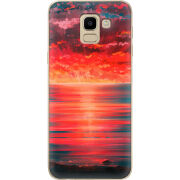 Чехол U-print Samsung J600 Galaxy J6 2018 Seaside b