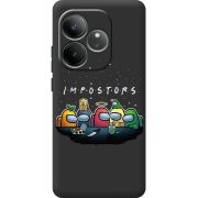 Чорний чохол BoxFace Realme GT Neo 6 Among Us Impostors