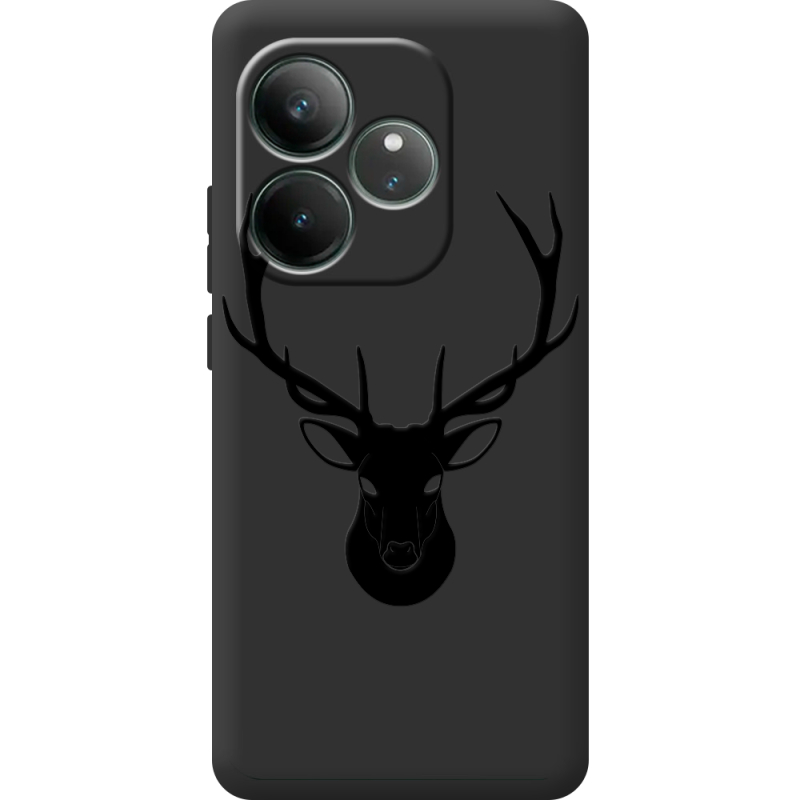 Чорний чохол BoxFace Realme GT Neo 6 Deer