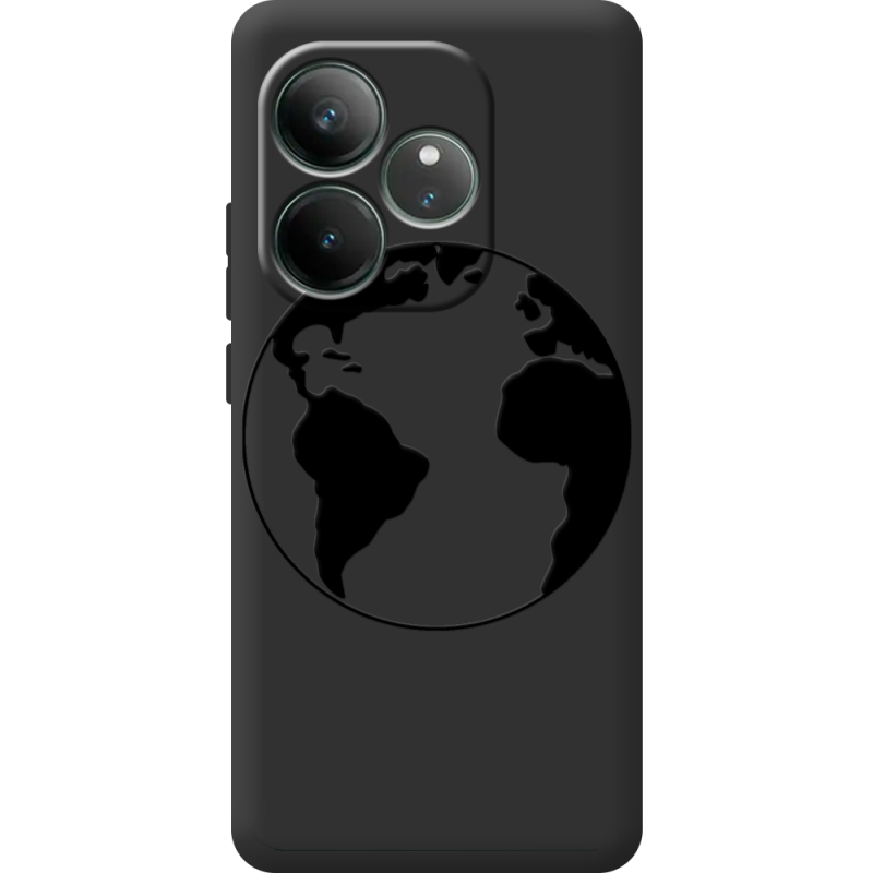 Чорний чохол BoxFace Realme GT Neo 6 Earth