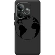 Чорний чохол BoxFace Realme GT Neo 6 Earth