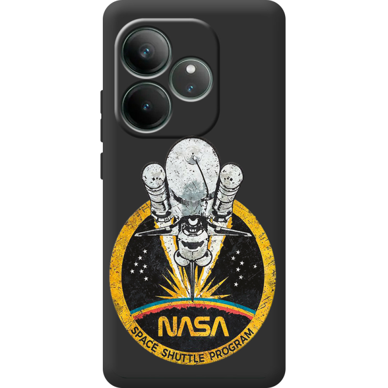 Чорний чохол BoxFace Realme GT Neo 6 SE NASA Spaceship