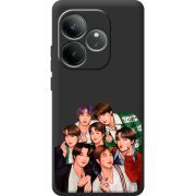 Чорний чохол BoxFace Realme GT Neo 6 SE BTS