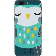 Чехол U-print OnePlus 5 Green Owl