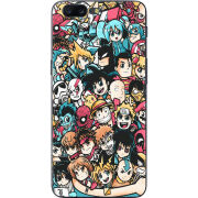 Чехол U-print OnePlus 5 Anime Stickers