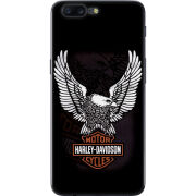 Чехол U-print OnePlus 5 Harley Davidson and eagle