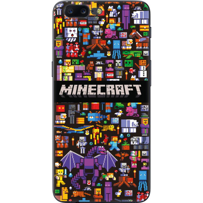 Чехол U-print OnePlus 5 Minecraft Mobbery