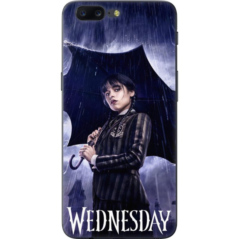 Чехол U-print OnePlus 5 Wednesday Addams