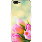 Чехол U-print OnePlus 5 Bouquet of Tulips