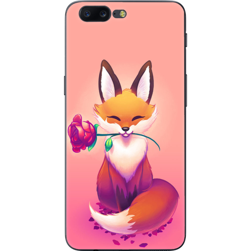 Чехол U-print OnePlus 5 Cutie Fox