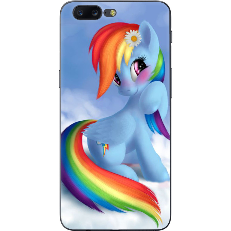 Чехол U-print OnePlus 5 My Little Pony Rainbow Dash