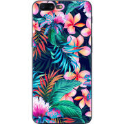 Чехол U-print OnePlus 5 flowers in the tropics