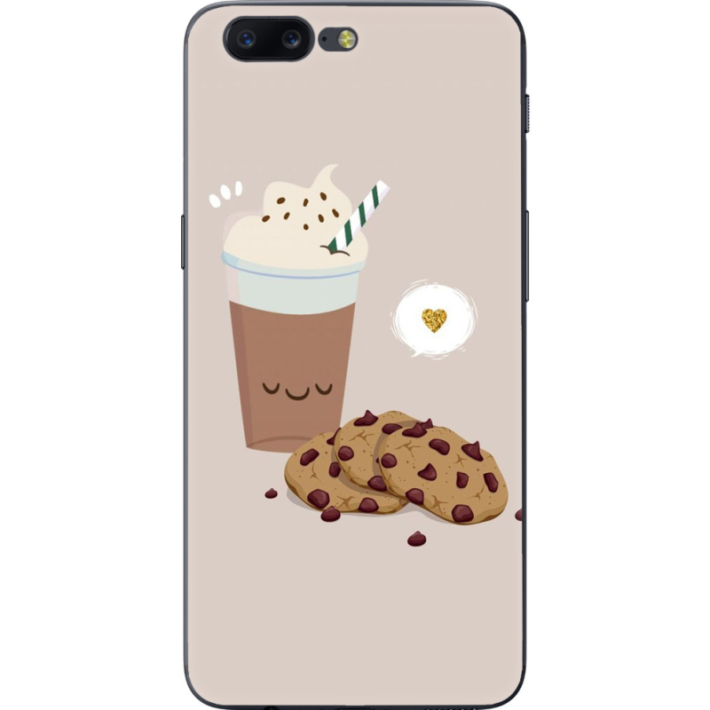 Чехол U-print OnePlus 5 Love Cookies