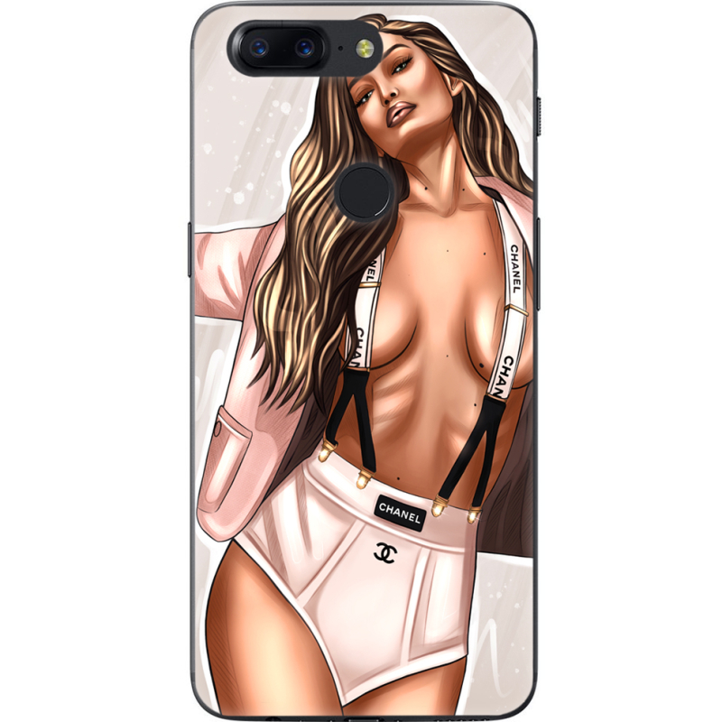 Чехол U-print OnePlus 5T Fatal Woman