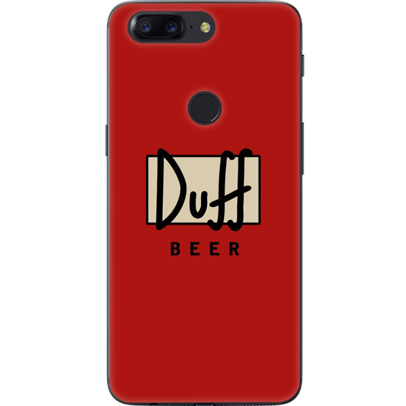 Чехол U-print OnePlus 5T Duff beer