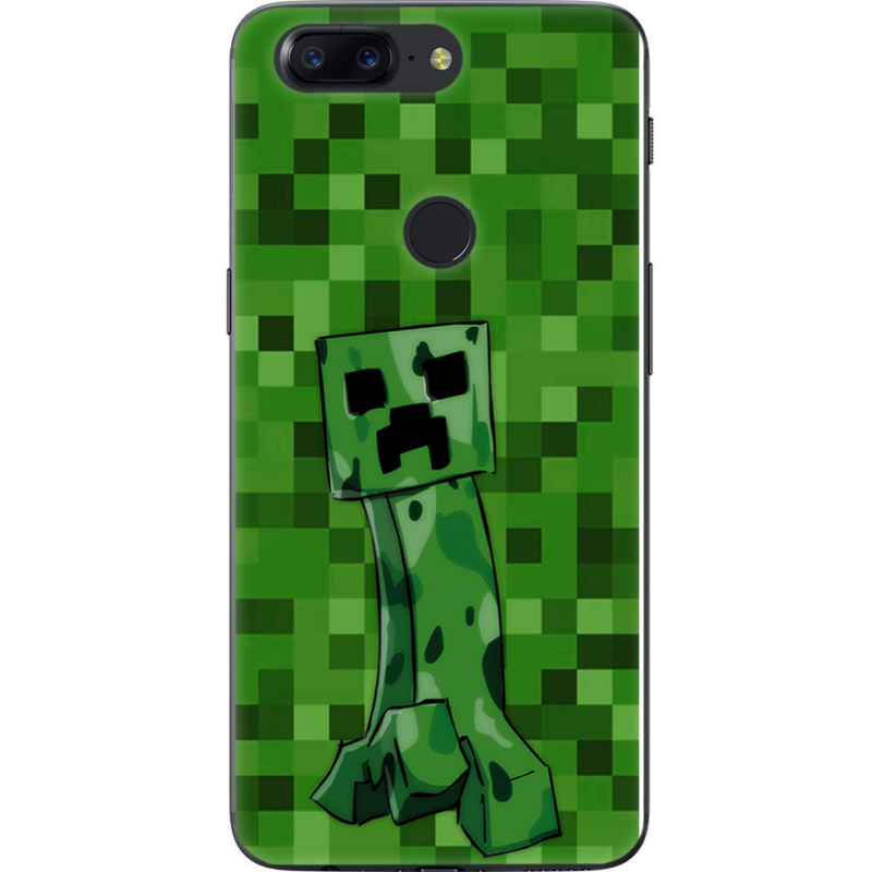 Чехол U-print OnePlus 5T Minecraft Creeper