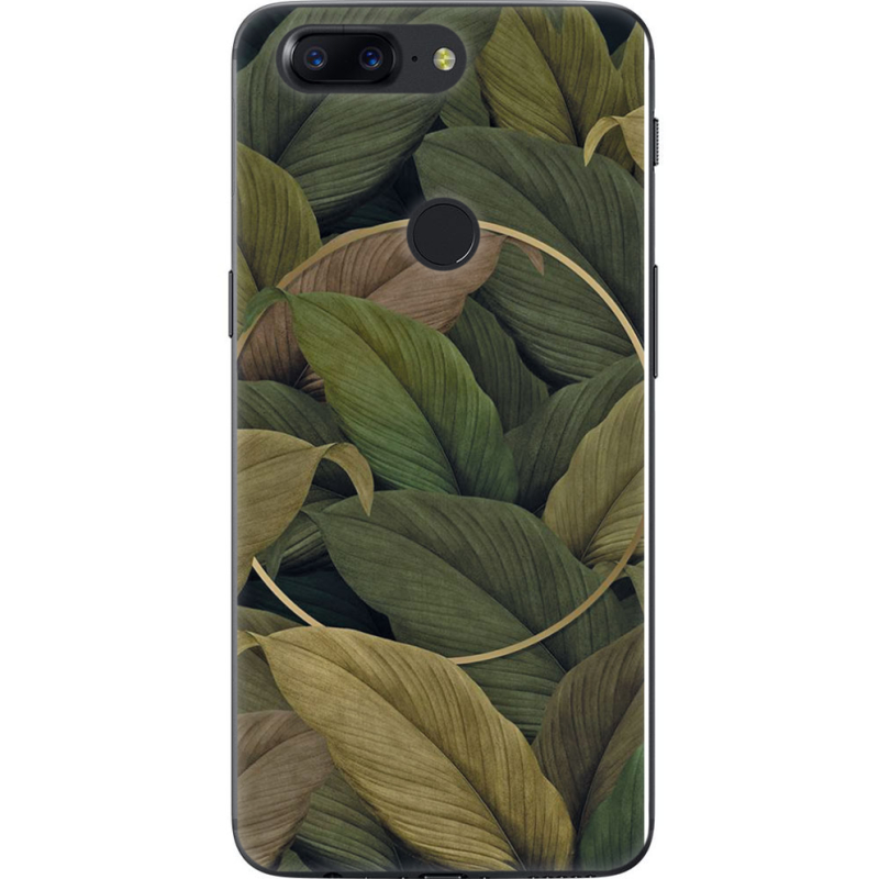 Чехол U-print OnePlus 5T Leaf