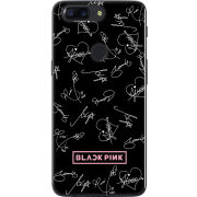 Чехол U-print OnePlus 5T Blackpink автограф