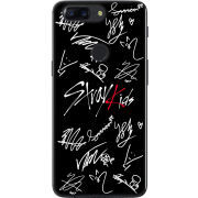 Чехол U-print OnePlus 5T Stray Kids автограф