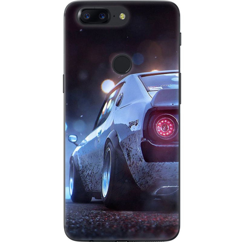 Чехол U-print OnePlus 5T Silver Car