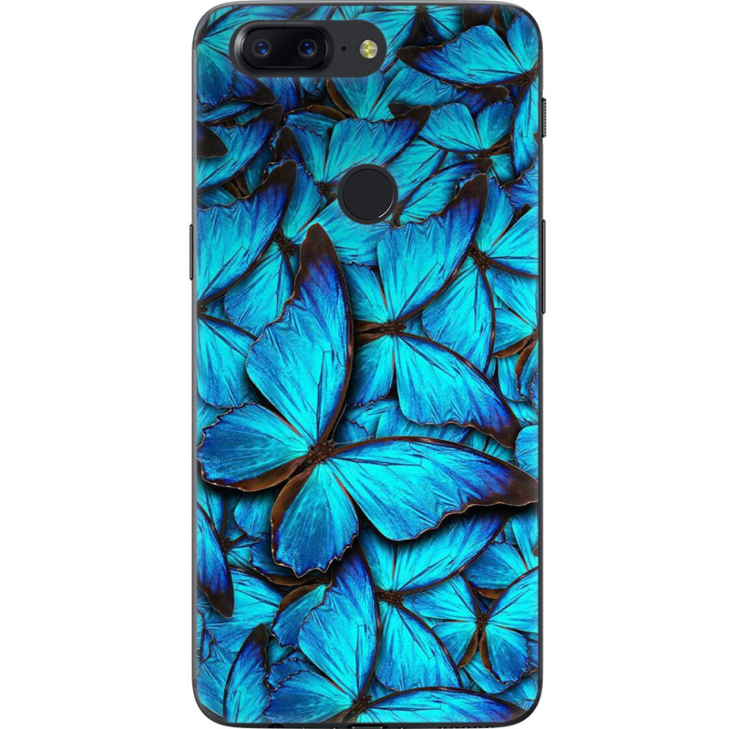 Чехол U-print OnePlus 5T лазурные бабочки
