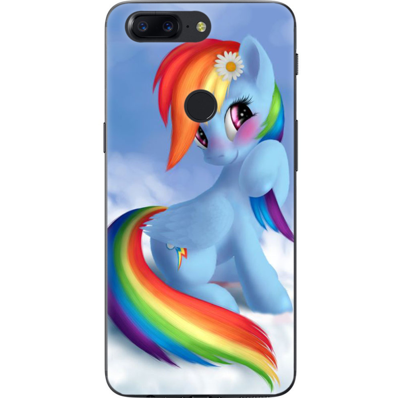 Чехол U-print OnePlus 5T My Little Pony Rainbow Dash