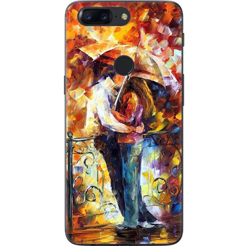 Чехол U-print OnePlus 5T Kiss Under Umbrella