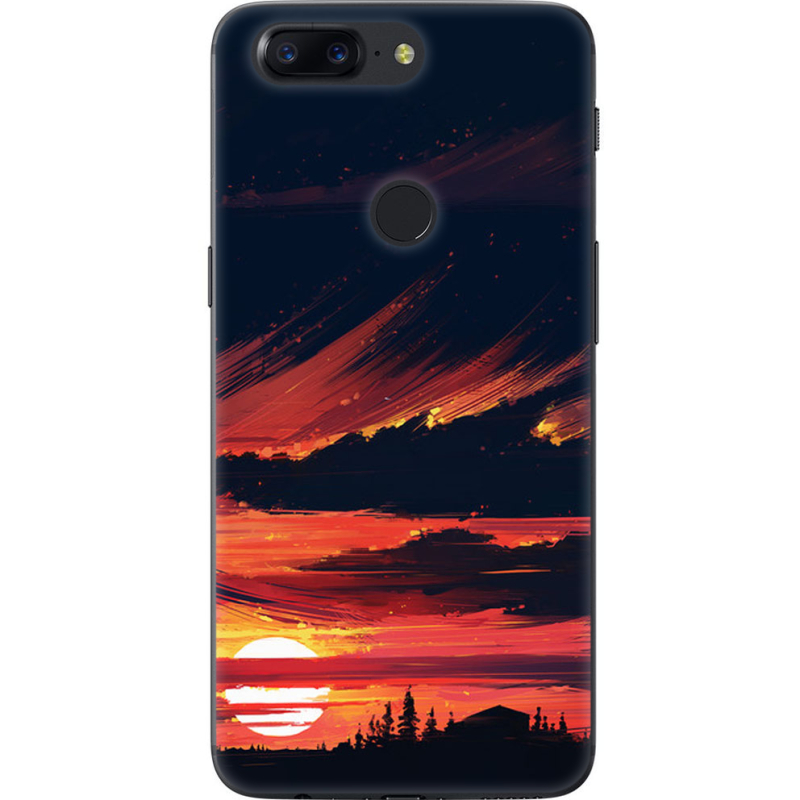 Чехол U-print OnePlus 5T Sundown