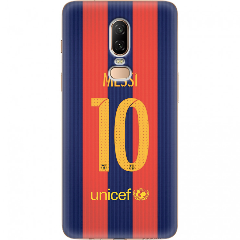 Чехол U-print OnePlus 6 Messi 10