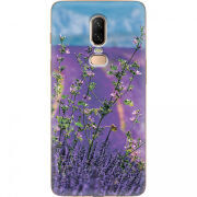 Чехол U-print OnePlus 6 Lavender Field