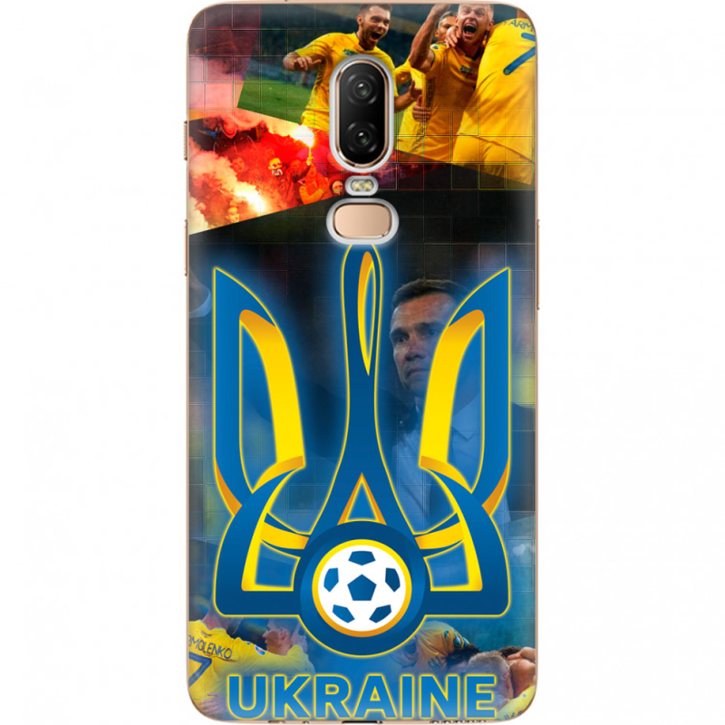 Чехол U-print OnePlus 6 UA national team