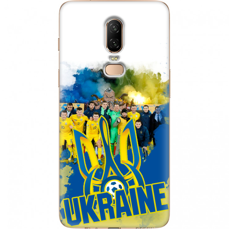 Чехол U-print OnePlus 6 Ukraine national team