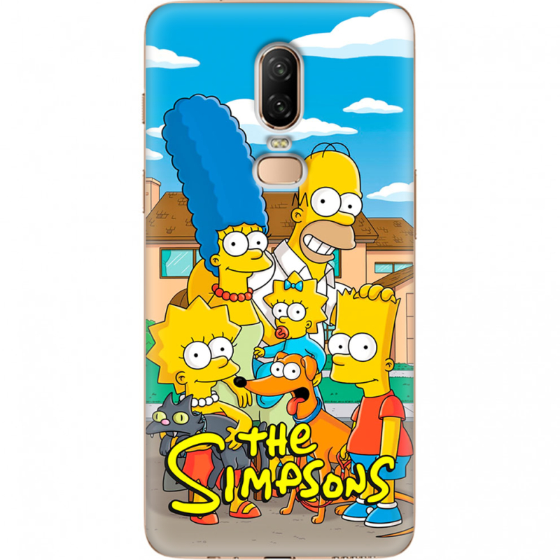 Чехол U-print OnePlus 6 The Simpsons