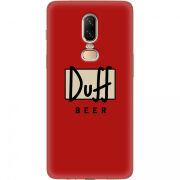 Чехол U-print OnePlus 6 Duff beer