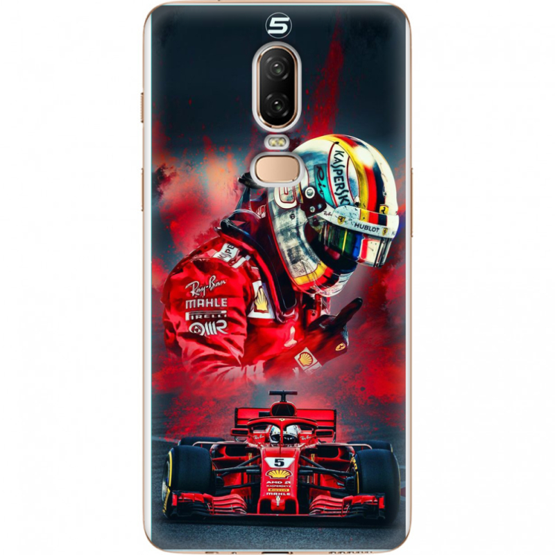 Чехол U-print OnePlus 6 Racing Car