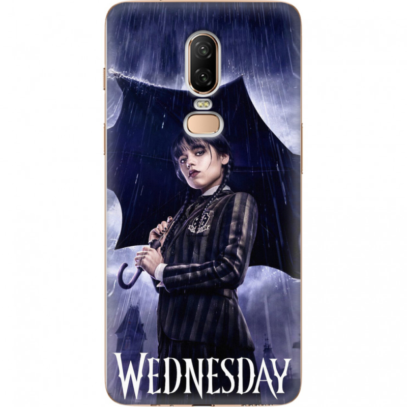 Чехол U-print OnePlus 6 Wednesday Addams