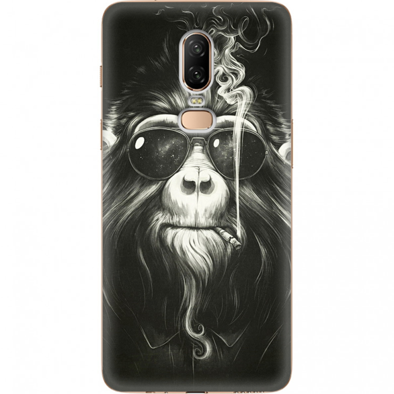 Чехол U-print OnePlus 6 Smokey Monkey