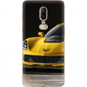 Чехол U-print OnePlus 6 Corvette Z06