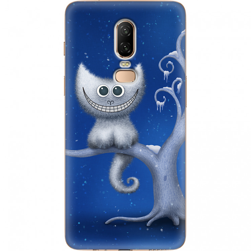 Чехол U-print OnePlus 6 Smile Cheshire Cat