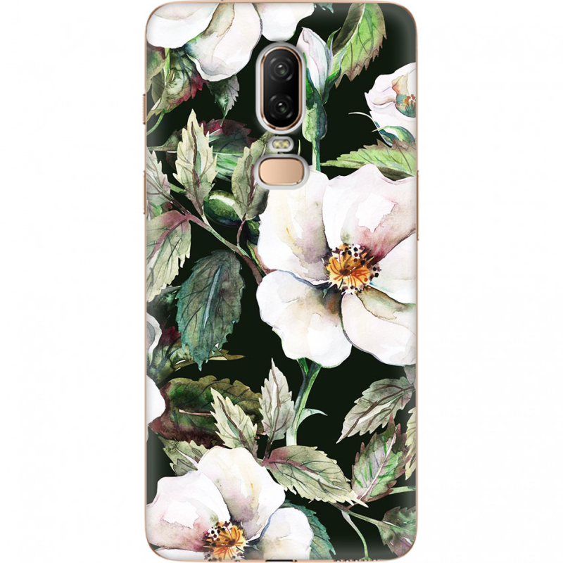 Чехол U-print OnePlus 6 Blossom Roses