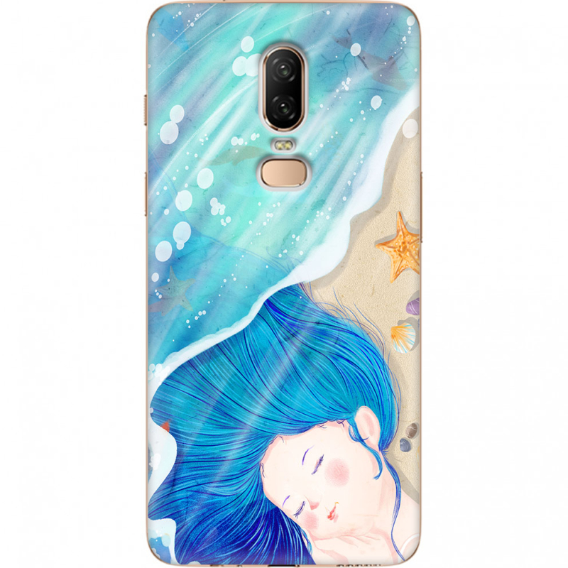Чехол U-print OnePlus 6 Sea Girl