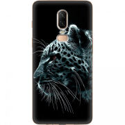 Чехол U-print OnePlus 6 Leopard