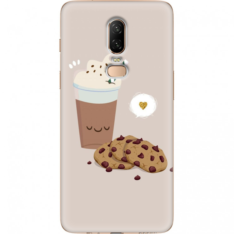 Чехол U-print OnePlus 6 Love Cookies