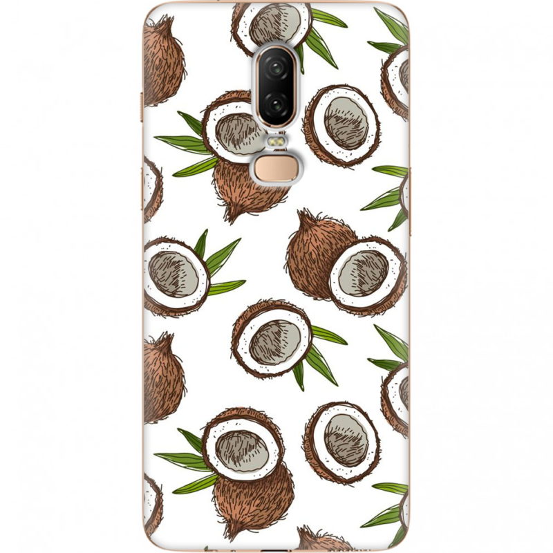 Чехол U-print OnePlus 6 Coconut