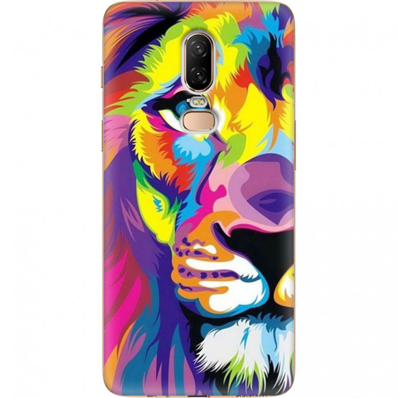 Чехол U-print OnePlus 6 Frilly Lion