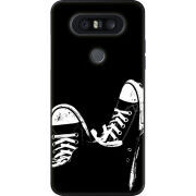 Чехол U-print LG Q8 Black Sneakers