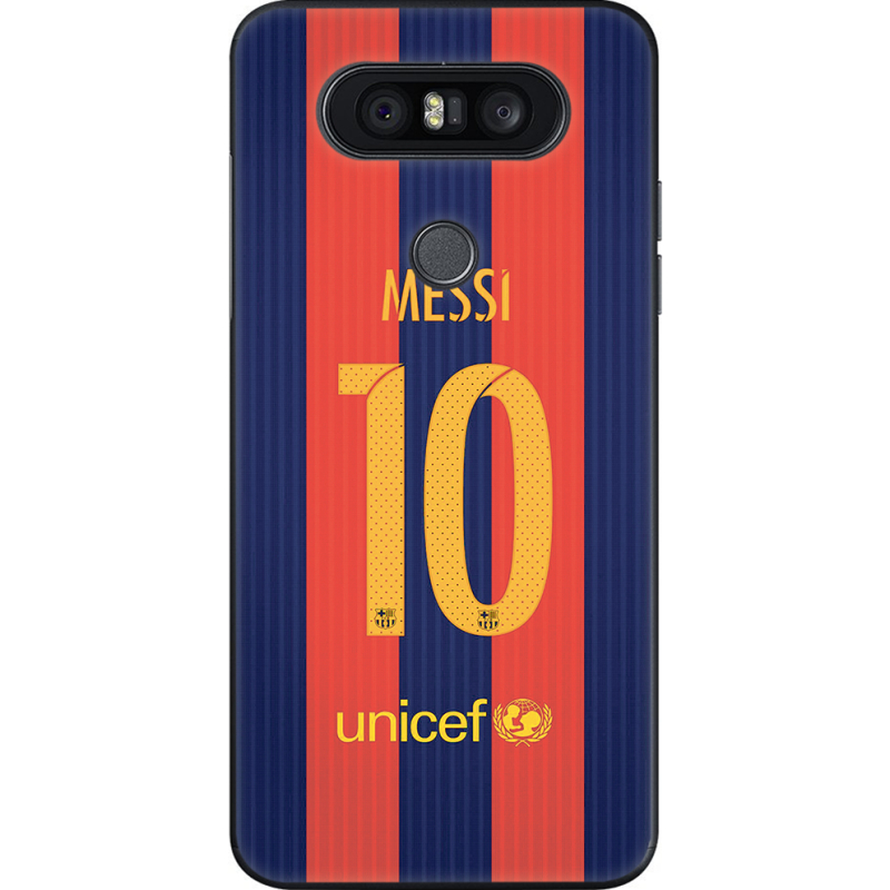 Чехол U-print LG Q8 Messi 10