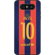 Чехол U-print LG Q8 Messi 10